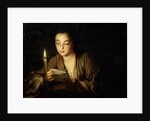 Girl with a Candle, late 17th or early 18th century. by Jean-Baptiste Santerre