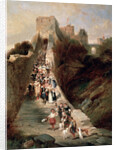 Leaving the Castle, 19th century by Eugene Isabey
