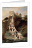 Leaving the Castle, 19th century by Eugene Isabey
