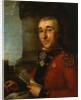 Portrait of General Count Alexey Arakcheyev, late 18th century by Russian Master