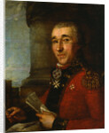 Portrait of General Count Alexey Arakcheyev, late 18th century by Russian Master