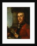 Portrait of General Count Alexey Arakcheyev, late 18th century by Russian Master