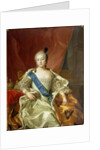 Portrait of Empress Elisabeth Petrovna, 1760 by Carle van Loo