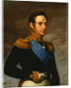 Portrait of Emperor Nicholas I, 1826 by Vasily Tropinin