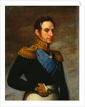 Portrait of Emperor Nicholas I, 1826 by Vasily Tropinin