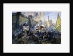 The Russian Army Capturing Narva on May 11, 1558, 1956 by Alexander Blinkov