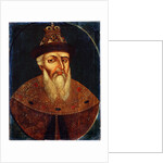 Portrait of Tsar Ivan IV the Terrible, early 18th century by Anonymous