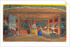 Stage design for the opera The Tsars Bride by Nikolai Rimsky-Korsakov, 1920 by Boris Mikhajlovich Kustodiev