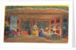 Stage design for the opera The Tsars Bride by Nikolai Rimsky-Korsakov, 1920 by Boris Mikhajlovich Kustodiev