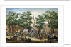The Big Green Market in The Hague, 1769 by Paulus Constantijn la Fargue