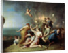 Nymphs Burning the Ship of Telemachus, 1746 by Henri Antoine de Favannes