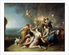 Nymphs Burning the Ship of Telemachus, 1746 by Henri Antoine de Favannes