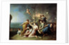 Nymphs Burning the Ship of Telemachus, 1746 by Henri Antoine de Favannes