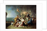 Nymphs Burning the Ship of Telemachus, 1746 by Henri Antoine de Favannes