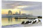 Angara at Irkutsk, 1886. by Nikolai Dobrovolsky