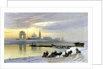 Angara at Irkutsk, 1886. by Nikolai Dobrovolsky