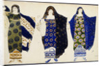 Costume design for the play Oedipus at Colonus by Sophocles, 1904. by Leon Bakst