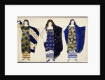Costume design for the play Oedipus at Colonus by Sophocles, 1904. by Leon Bakst