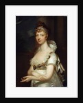 Portrait of Empress Elizabeth Alexeievna, late 18th or early 19th century by Jean Laurent Monnier