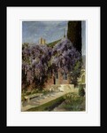 A House Entwined with Wisteria, late 19th or 20th century by Mikhail Alisov