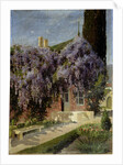 A House Entwined with Wisteria, late 19th or 20th century by Mikhail Alisov