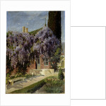 A House Entwined with Wisteria, late 19th or 20th century by Mikhail Alisov