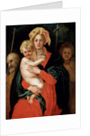 Madonna and Child with Saint Joseph and John the Baptist, 1520s. by Jacopo Pontormo