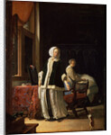 Morning of a Young Lady, c1660 by Frans van Mieris