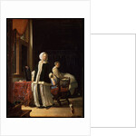 Morning of a Young Lady, c1660 by Frans van Mieris