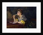 A Letter, 1893. by Klavdi Stepanov