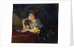 A Letter, 1893. by Klavdi Stepanov