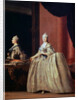 Empress Catherine II before the Mirror, 1779. by Vigilius Erichsen