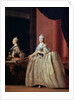 Empress Catherine II before the Mirror, 1779. by Vigilius Erichsen