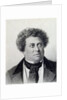 Portrait of the Author Alexandre Dumas, 19th century by Georg Wilhelm Timm