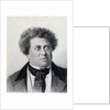 Portrait of the Author Alexandre Dumas, 19th century by Georg Wilhelm Timm