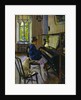 At the Piano, 1914. by Sergey Vinogradov