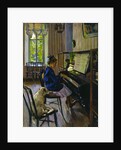 At the Piano, 1914. by Sergey Vinogradov