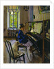 At the Piano, 1914. by Sergey Vinogradov