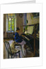 At the Piano, 1914. by Sergey Vinogradov