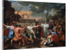The Adoration of the Golden Calf, c1635 by Nicolas Poussin