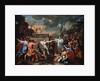 The Adoration of the Golden Calf, c1635 by Nicolas Poussin