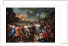 The Adoration of the Golden Calf, c1635 by Nicolas Poussin