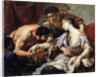 Queen and Slave, 17th century by School of Simon Vouet