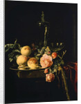 Roses and Peaches, 1659 by Willem van Aelst