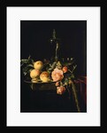 Roses and Peaches, 1659 by Willem van Aelst