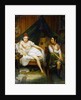 Two girls, 19th century. by Louis Eugene Bertier