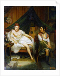 Two girls, 19th century. by Louis Eugene Bertier