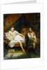 Two girls, 19th century. by Louis Eugene Bertier