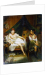 Two girls, 19th century. by Louis Eugene Bertier