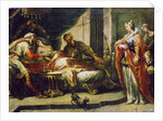 Antiochus and Stratonike, 18th century. by Gaspare Diziani